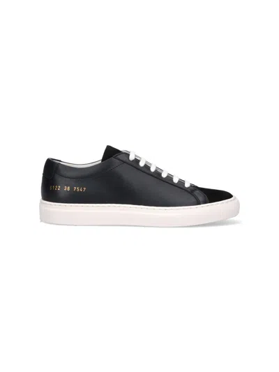 Common Projects "original Achilles" Sneakers In Black  