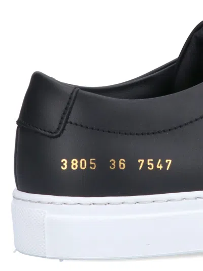 Common Projects "original Achilles" Sneakers In Black