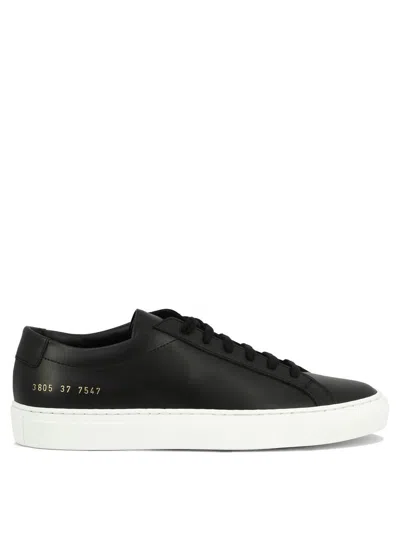 Common Projects "original Achilles" Sneakers In Black