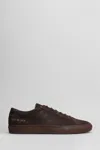 Common Projects Tonal Achilles Sneakers In Brown