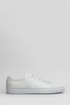 Common Projects Low-top Sneakers With Smooth Leather Upper In Grey