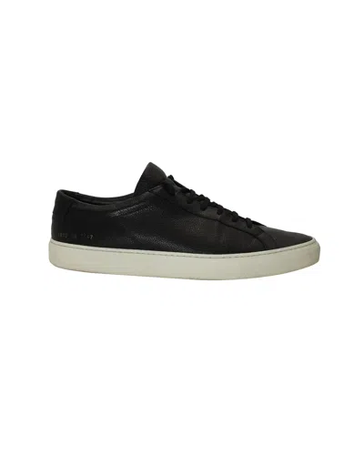 Common Projects Original Achilles Sneakers In Black Leather