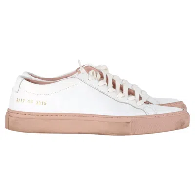 Common Projects Original Achilles Sneakers In White Leather