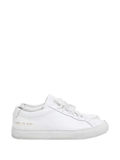 Pre-owned Common Projects Original Achilles Sneakers In White
