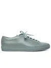 COMMON PROJECTS COMMON PROJECTS 'ORIGINAL ACHILLES' VINTAGE GREEN LEATHER SNEAKERS