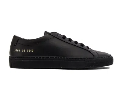 Pre-owned Common Projects Original Achilles (women's) Sneakers In Black