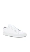 Common Projects Original Leather Achilles Low In White