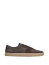 PANELLED LEATHER SNEAKERS