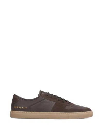 COMMON PROJECTS PANELLED LEATHER SNEAKERS