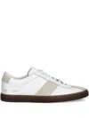 Common Projects Panelled Leather Sneakers In White
