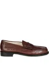 Common Projects Penny-bar Loafers In Brown