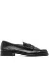 Common Projects Penny Leather Sneakers In Black