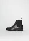 Common Projects Piuma Leather Chelsea Boot In Black
