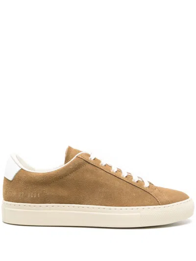 Common Projects Brown Retro Low Sneakers