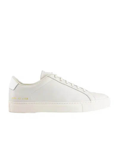 Common Projects Retro Bumpy Sneakers In White