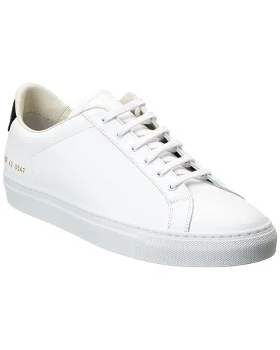 Common Projects Retro Classic Leather Sneaker In White