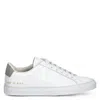 Common Projects Retro Classic Leather Sneakers In White
