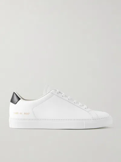 Common Projects Retro Classic Leather Sneakers In Multi