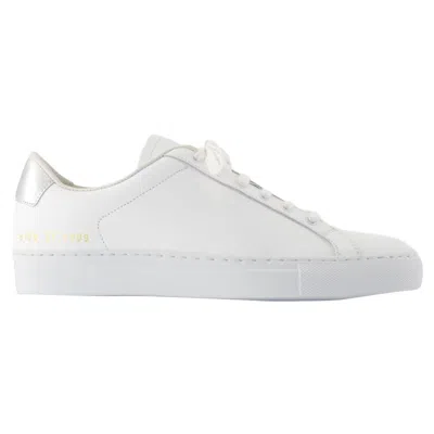 Common Projects Retro Classic Sneakers -  - Leather - Silver