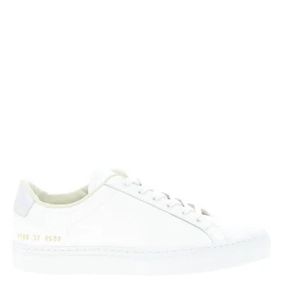 Common Projects Retro Classic Sneakers In ["silver Tone"]