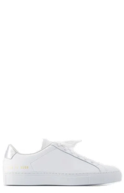 Common Projects Retro Classic Sneakers In White