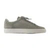 Common Projects Retro In Suede Sneakers - Leather - Green