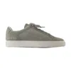 Common Projects Retro In Suede Sneakers - Leather - Green