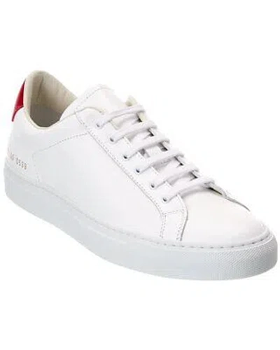 Pre-owned Common Projects Retro Low Leather Sneaker Men's White 40