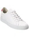 Common Projects Retro Low Leather Sneaker In White
