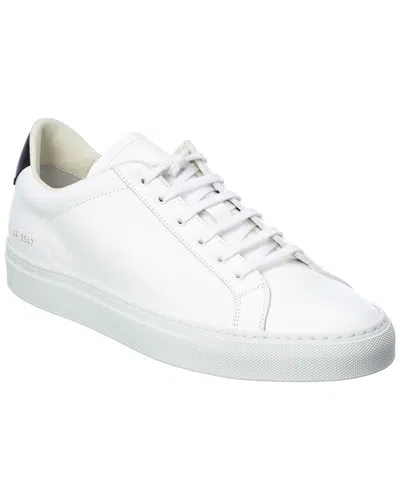 Common Projects Retro Low Leather Sneaker In Multi