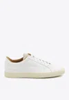 Common Projects White Retro Low Profile Sneakers