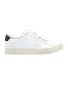 Common Projects Retro Low Sneaker In White Leather In White