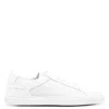 Common Projects Retro Mesh Leather Sneakers In White