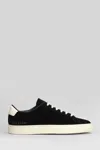 Common Projects Retro Vintage Sneakers In Black Suede In Black