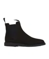 Common Projects Chelsea Classic Ankle Boots In Black Suede In Black