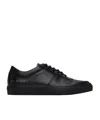 Common Projects Round Head Lacing Casual Sneakers In Black