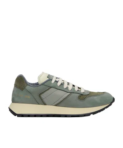 Common Projects Round Head Lacing Casual Sneakers In Gray