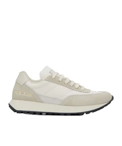 Common Projects Round Head Lacing Casual Sneakers In Nude