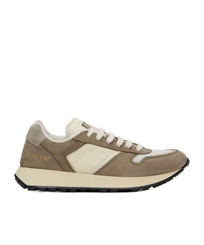 Common Projects Round Head Lacing Casual Sneakers In Nude