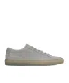 Common Projects Round Head Lacing Low-cut Casual Sneakers In Gray