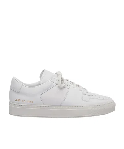 Common Projects Round Head Low-cut Casual Shoes In White