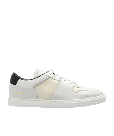 Common Projects Round Head Low-cut Casual Shoes In White