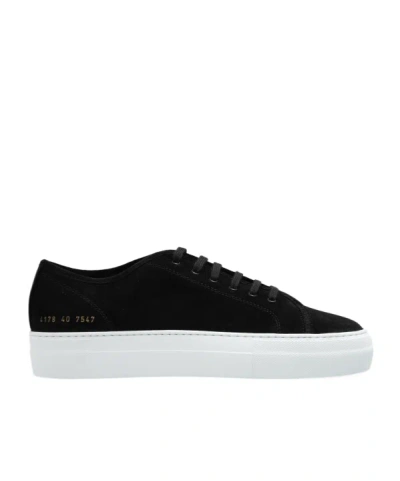 Common Projects Black Tournament Low Super Sneakers