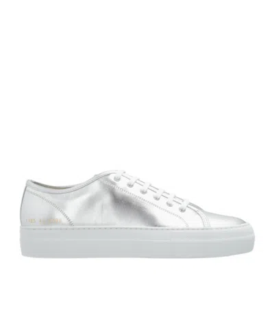 Common Projects Round Head Low-cut Sneakers In White