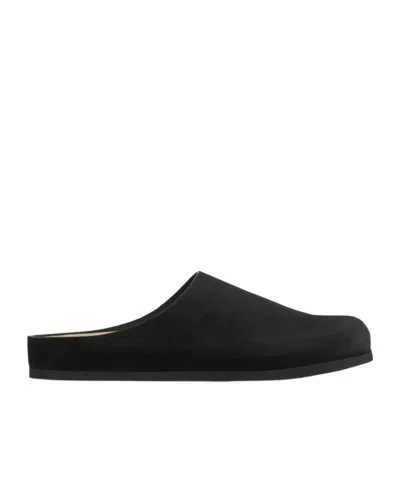Common Projects Round Head Muller Shoes In Black