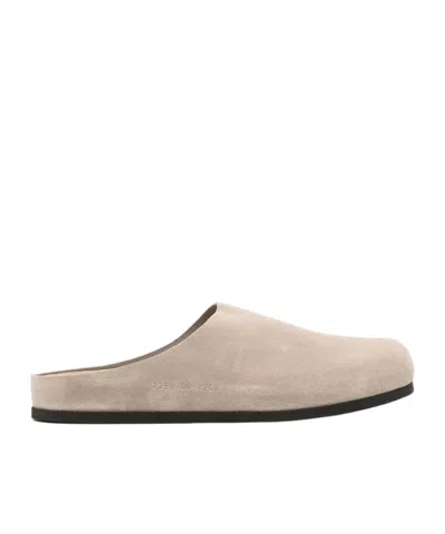 Common Projects Round Head Muller Shoes In Nude