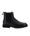 Common Projects Piuma Leather Chelsea Boot In Black
