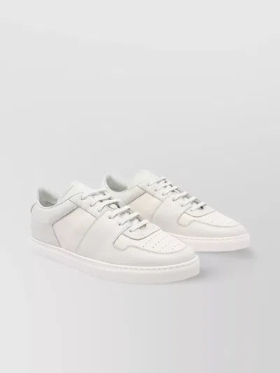 Common Projects Round Toe Leather Sneakers