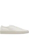 Common Projects Round-toe Leather Sneakers In White