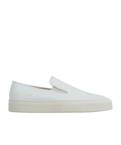 Common Projects Round Toe Low-top Casual Shoes In White